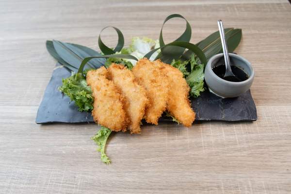 tempura salmone